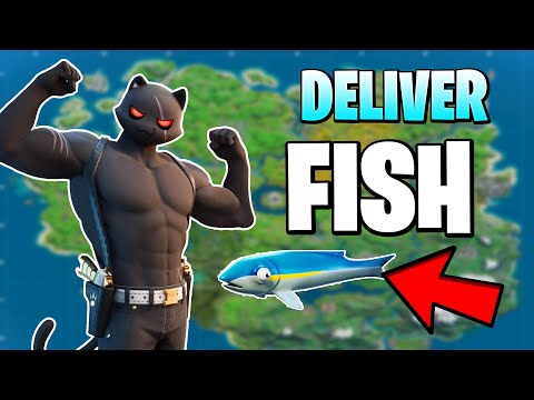 How to deliver fish to Shadow or Ghost Locations - Fortnite Challenge Guide Tutorial