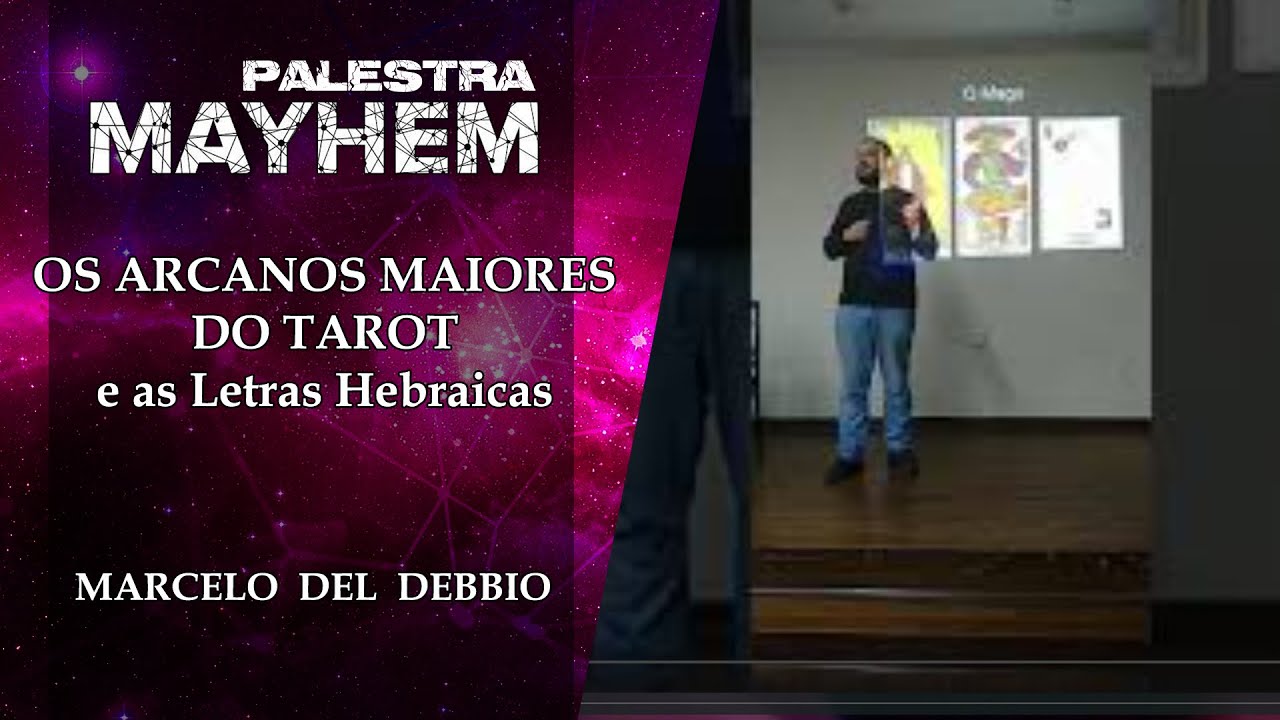 Palestra: Os Arcanos Maiores do Tarot e as Letras Hebraicas