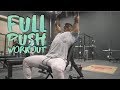Full Push Workout | Dropsets & Compound Sets