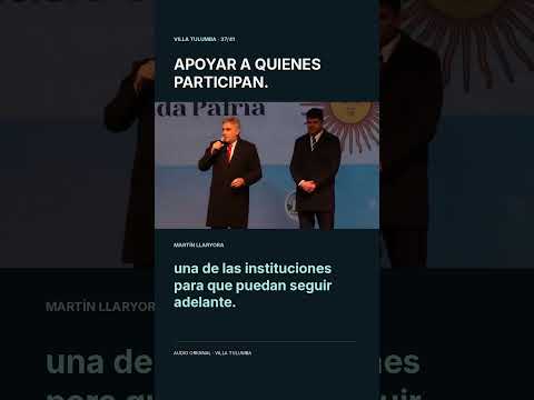 Villa Tulumba: $5 millones por institución para impulsar proyectos locales 🤝