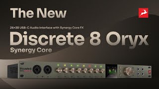 Video thumbnail for Introducing Discrete 8 Oryx Synergy Core by Antelope Audio