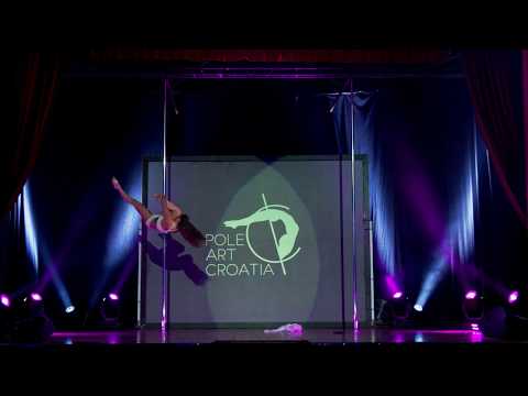 Tjaša Dobravec – POLE ART CROATIA 2017 Amateurs – 2nd place