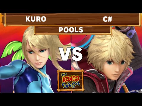 Kongo Saga - Kuro (Zero Suit Samus) Vs C# (Shulk) Winners Pools - Smash Ultimate