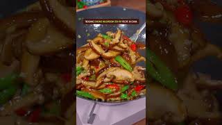 Download lagu EASY SHIITAKE MUSHROOM STIR-FRY RECIPE #chinesefood #vegetarian #recipe #cooking #mushroom mp3