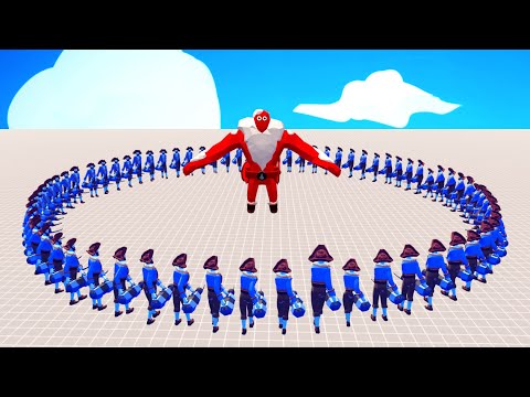 100x HARPOONS vs EVERY UNIT - Totally Accurate Battle Simulator TABS