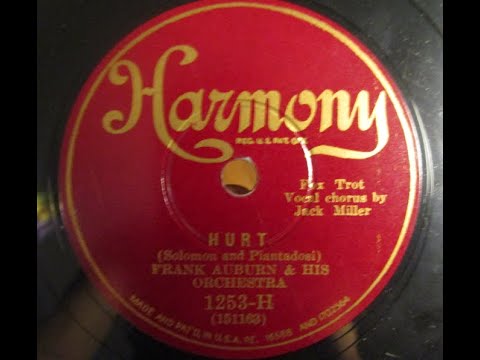 "Hurt" Frank Auburn and his orchestra (pseudo?)