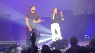 Slimane et Léa Castel "Abimée" à une nuit à Makala