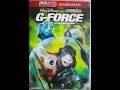 Opening Closing To G Force 2009 Film DVD Thai Copy Thai Audio Only Ver Reprint Ver 2011