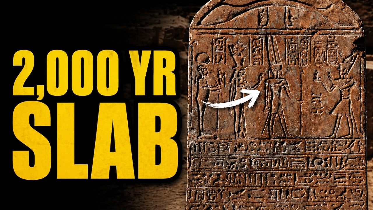 2,000 Year Old Slab Shows a Roman Emperor as Pharaoh