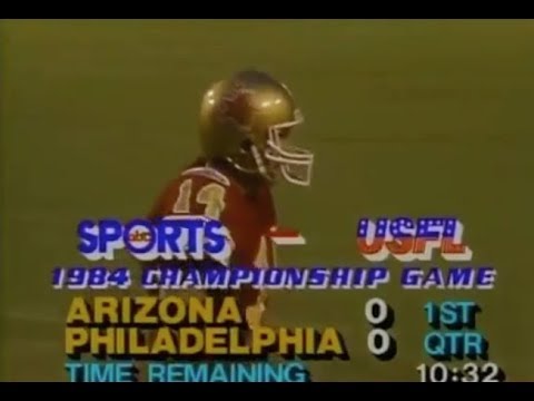 1984 USFL Week 21 - Championship - Wranglers vs. Stars - ESPN Classic