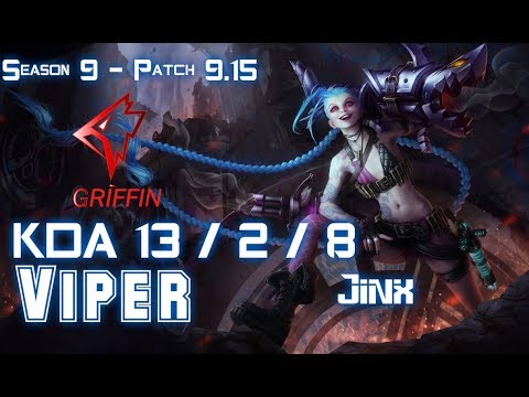 GRF Viper JINX vs JHIN ADC - Patch 9.15 KR Ranked