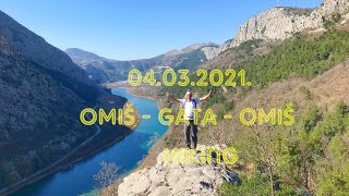 Omiš - Gata - Omiš hiking