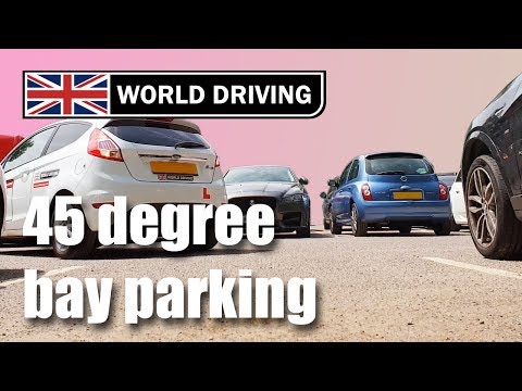 Reverse Bay Parking Manoeuvre Made Simple (45° Method) - UK Driving Test