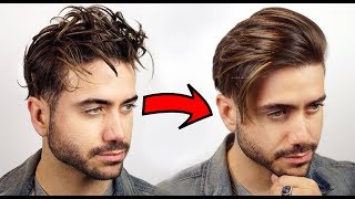 HOW TO GET STRAIGHT HAIR | Men