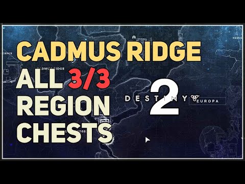 All Region Chests Cadmus Ridge Europa Destiny 2