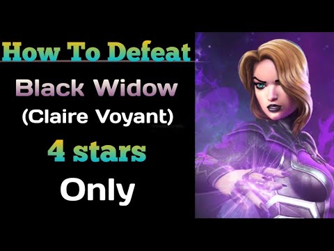 How to Defeat Black widow (Claire Voyant) Uncollected- Marvel Contest of Champions