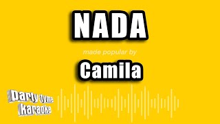 Camila - Nada (Versión Karaoke)