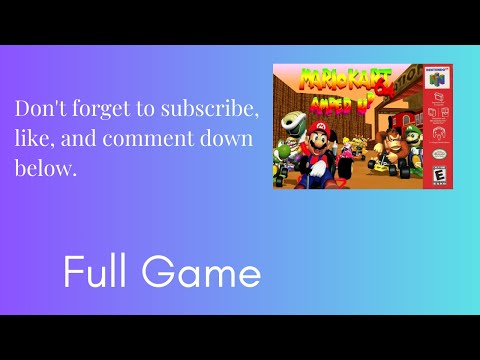 (N64) Mario Kart 64: Amped Up (Version 2.92.) (Full Game) (No Commentary)