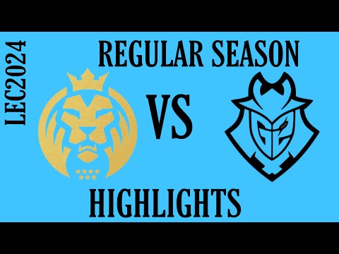 MDK vs G2 Highlights ｜ LEC W1D1 Summer 2024 ｜ Week 1 Day 1