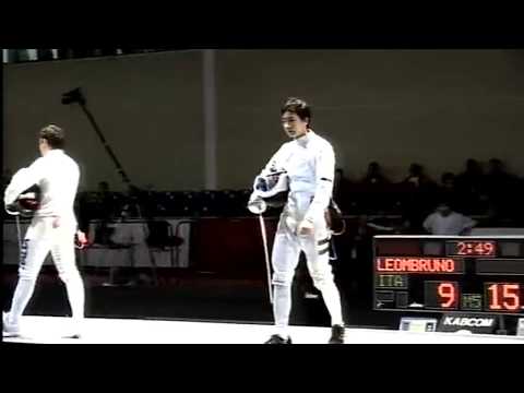 Belfast World Championships 2009 CME - L4 - Leombruno ITA v Kase SWE