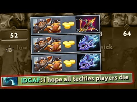 How real man play techies!!! From Techies to NUKER Cancer ATK SPEED..