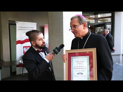 ks.bp  Rafał Markowski o uzyskanej Nagrodzie Pierścienia Patrioty