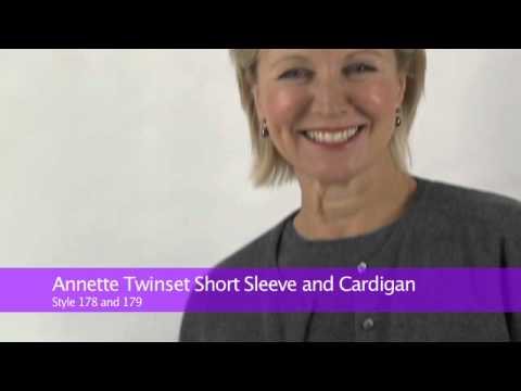 Cashmere Twinset | Annette Short Sleeve and Cardigan Twinset