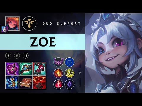 Zoe Support vs Alistar - EUW Master Patch 25.24