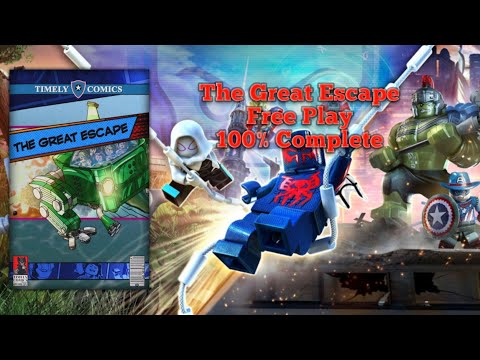 Lego Marvel Super Heroes 2 :- The Great Escape (Free Play) 100% Complete