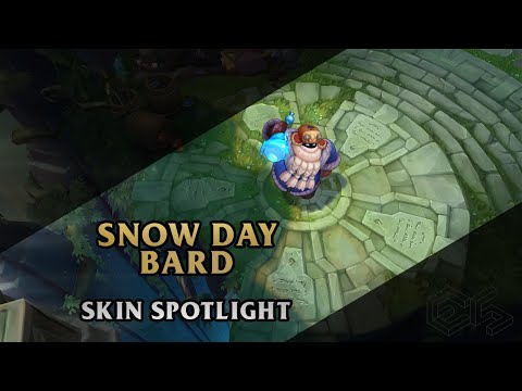 ► Snow Day Bard ◀ League of Legends ▂ Skin Spotlight