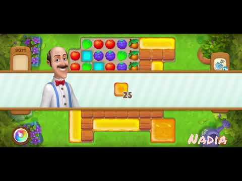 Gardenscapes Level 8070, 8071🥀. No Boosters used