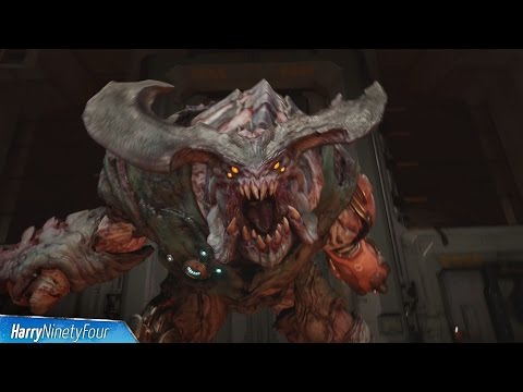 DOOM (2016) - Cyberdemon Boss Fight Walkthrough