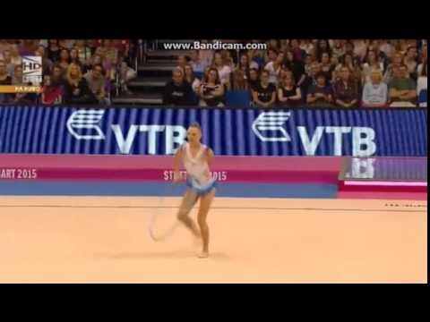 World Championships Stuttgart 2015 | AA Final | Melitina Staniouta Hoop