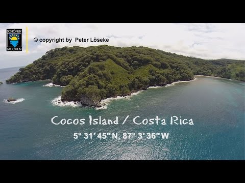 Cocos Island von Oben, Cocos Insel,Costa Rica