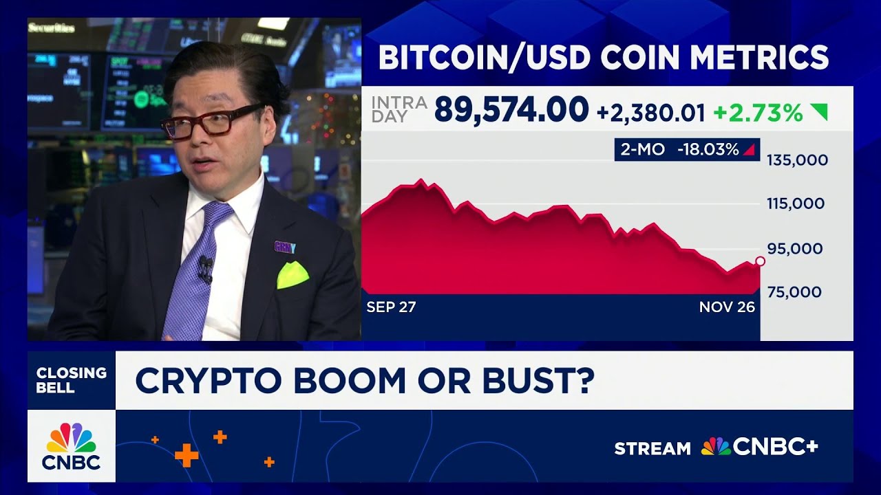 Bitcoin could hit new highs by year-end, says Fundstrat's Tom Lee