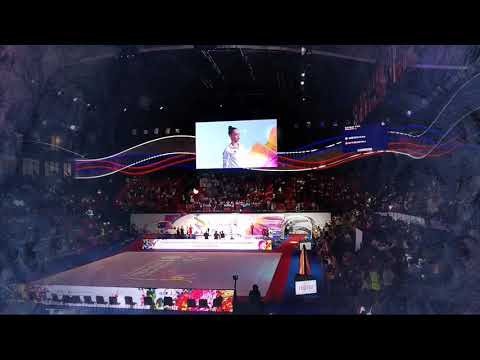 Daria Sergaeva  Gold Medal  with "Ghostbusters"Junior World Championship Moscow 2019