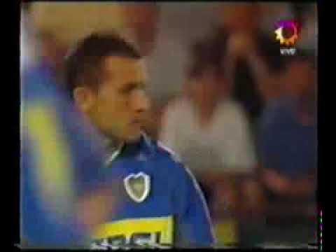 1er Gol de Tevez a Lanus (Boca 3-Lanus 0 2004 27-03-2004)
