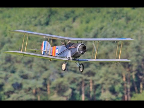 WW1 SCOUT / FIGHTER DISPLAY - SOPWITH PUP & FOKKER D7 & BRISTOL F2B AT BUCKMINSTER WARBIRDS - 2021