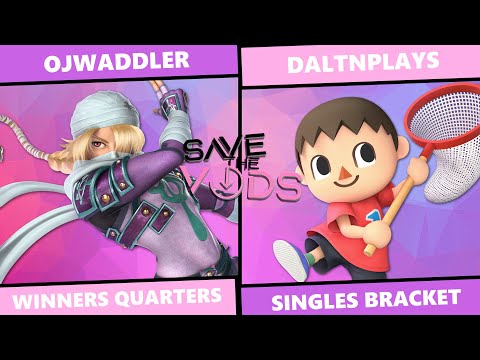 Save The Vods #53: Winners Quarters - Ojwaddler (Sheik) vs Daltnplays (Villager) SSBU Singles