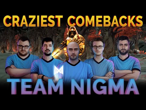 Nigma's (ex-Liquid) CRAZIEST COMEBACKS AND MOST UNEXPECTED WINS in Dota 2 History - Vol 04