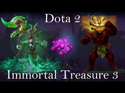 Opening 90 Dota 2 Immortal Treasure 3 (Ultra Rare 300 levels !!!)