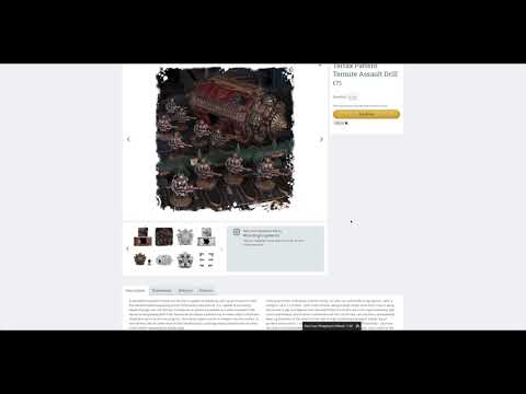 Terrax Termite Assault Drill - First Look & Rules Review (WH40K & HH)