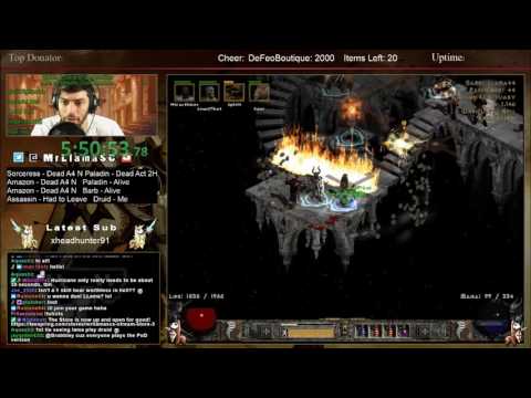 Diablo 2 - 8 MAN HARDCORE HELL SPEEDRUN - Part 2