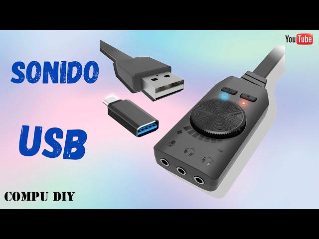 Vídeo relacionado con Tarjeta de Sonido USB - Adaptador de Audio USB de 3,5 mm, Adaptador de Audio óptico USB | Interfaz de Audio USB portátil con Plug and Play, Adaptador de Auriculares USB para computadora Port