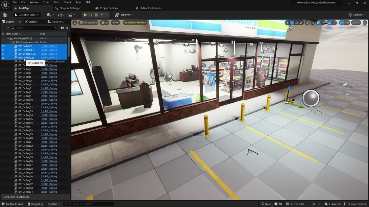 rdBPTools ManualVideo1 - Creating Prefab Blueprints