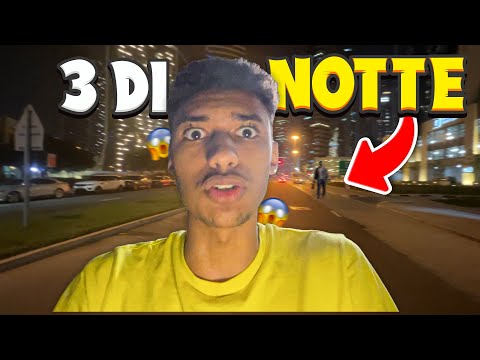 ESCO ALLE 3 di NOTTE a DUBAI ma GUARDATE COSA SUCCEDE😱