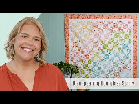 How to Make a Disappearing Hourglass Starry Quilt - Free Quilting Tutorial