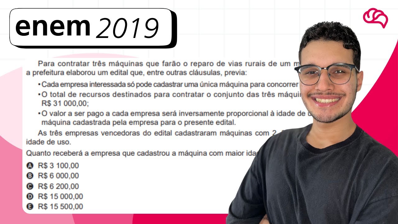 Resolução em Vídeo — Questão 152 ENEM 2019