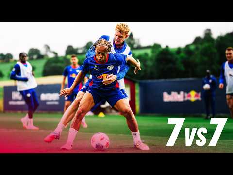 7 vs. 7 im Training! – Hart umkämpfte Duelle & Entscheidung aus 11 Metern!
