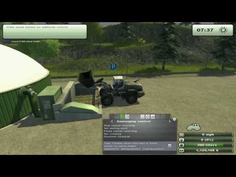 Courseplay Tutorial 19 - Advance Course - Fill and empty shovel mode